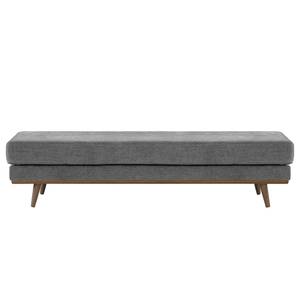 Banc capitonné BOVLUND Tissu Cieli: Gris foncé