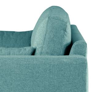 2-Sitzer Sofa BOVLUND Webstoff Lark: Petrol