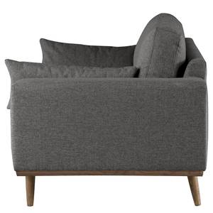 2-Sitzer Sofa BOVLUND Webstoff Lark: Dunkelgrau