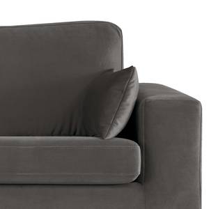 2-Sitzer Sofa BOVLUND Samt Sadia: Dunkelgrau