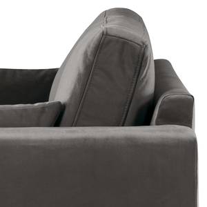 2-Sitzer Sofa BOVLUND Samt Sadia: Dunkelgrau