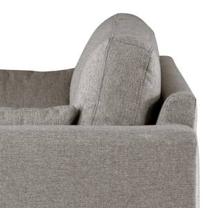 3-Sitzer Sofa BOVLUND Webstoff Lark: Braungrau