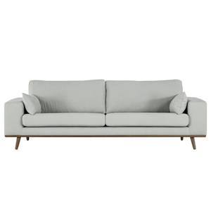 3-Sitzer Sofa BOVLUND Baumwollstoff Vele: Grau