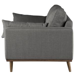 3-Sitzer Sofa BOVLUND Strukturstoff Otrera: Dunkelgrau