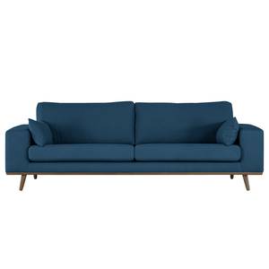3-Sitzer Sofa BOVLUND Baumwollstoff Vele: Blau