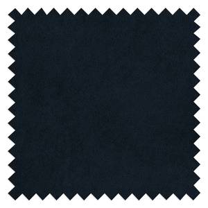 Gestoffeerde hocker BOVLUND Velours Sadia: Donkerblauw