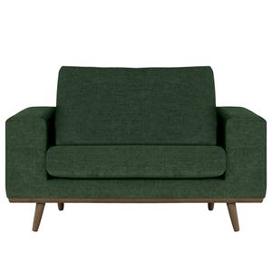 Fauteuil BOVLUND Tissu structuré - Tissu Cieli: Vert foncé