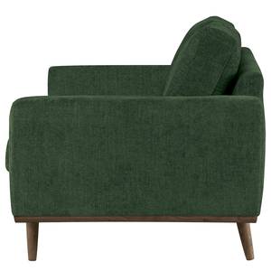 Fauteuil BOVLUND Tissu structuré - Tissu Cieli: Vert foncé