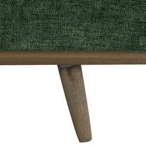 Fauteuil BOVLUND Tissu structuré - Tissu Cieli: Vert foncé