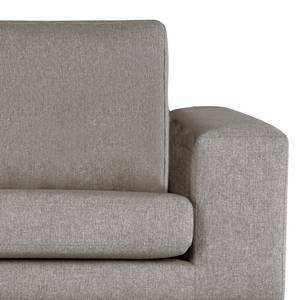 Fauteuil BOVLUND Tissu structuré - Velours Lark: Marron gris