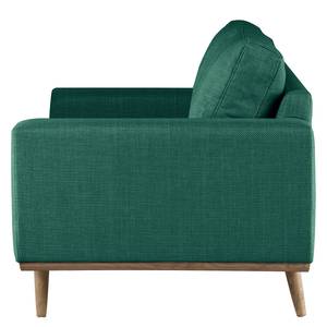 Fauteuil BOVLUND Tissu structuré - Tissu structuré Otrera: Vert foncé