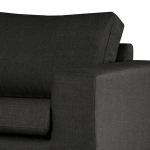 Fauteuil BOVLUND structuurstof - Structuurstof Otrera: Zwart