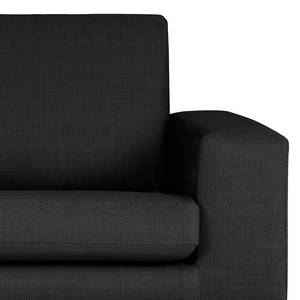 Fauteuil BOVLUND structuurstof - Structuurstof Otrera: Zwart