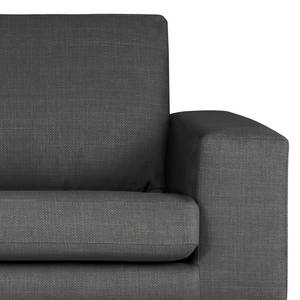 Fauteuil BOVLUND Tissu structuré - Tissu structuré Otrera: Gris foncé