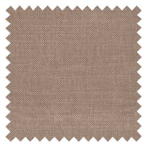 Ecksofa BOVLUND mit Longchair Baumwollstoff Vele: Taupe - Longchair davorstehend rechts