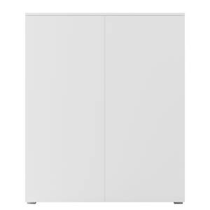 Armoire à vêtements Nikko 186 cm tiroirs Blanc alpin - Pousser pour ouvrir