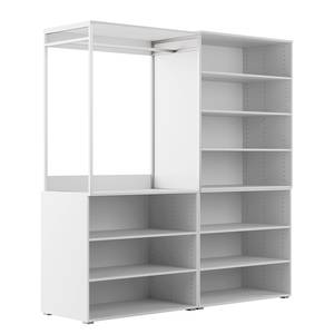 Armoire ouverte Nikko - Type A Blanc alpin