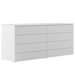 Dressoir Nikko met lades alpinewit - Push to open