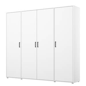 Armoire à portes battantes Voyager Blanc alpin - Largeur : 187 cm - Sans tiroir