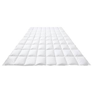 Piumino Sleepwell Comfort 8x10 Cotone / Piume - Bianco - 135 x 200 cm