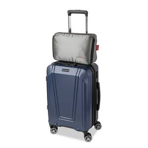 Piumino Travel Plaid Cotone / piume - 135 x 200 cm - Grigio