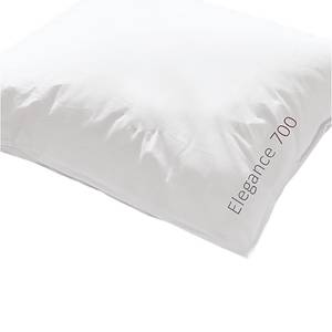 Couette en duvet Elegance 700 light Coton / Duvet d’oie - Blanc - 140 x 200 cm