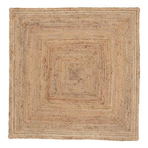 Tapis en jute Nele Jute - Naturel - 80 x 80 cm