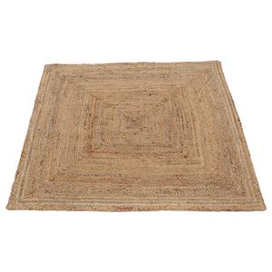 Tapis en jute Nele Jute - Naturel - 80 x 80 cm