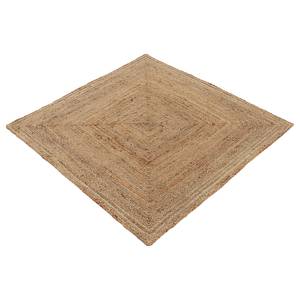 Tapis en jute Nele Jute - Naturel - 80 x 80 cm