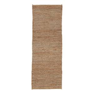 Tapis de couloir en jute Nala Jute - Naturel - 80 x 450 cm