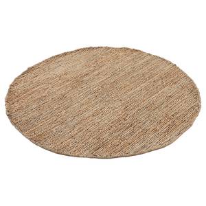 Tapis en jute Nala rond Jute - Naturel - 120 x 120 cm