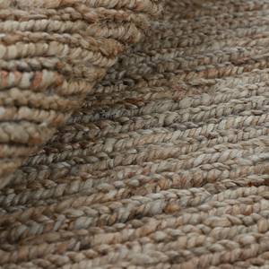 Tapis en jute Nala rond Jute - Naturel - 120 x 120 cm