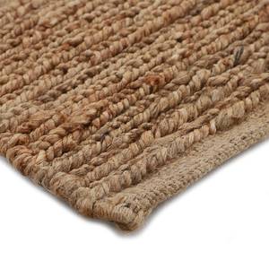 Tapis en jute Nala rond Jute - Naturel - 200 x 200 cm