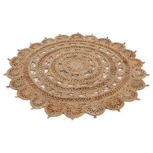 Tapis en jute Cate Jute - Naturel - 150 x 150 cm