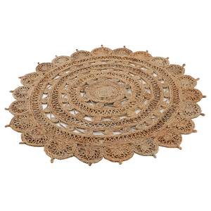 Tapis en jute Cate Jute - Naturel - 150 x 150 cm