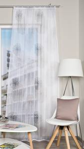Gordijn met plooiband Rawlins polyester - Grijs - 140 x 175 cm