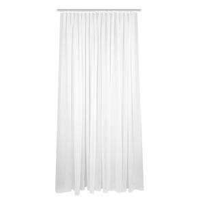 Rideau prêt à poser Flamio Polyester - Blanc - 600 x 145 cm