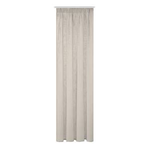 Vitrage Softy polyester - Taupe - 140 x 160 cm