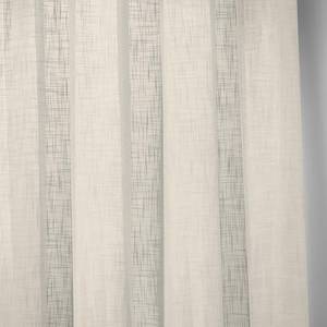 Vitrage Softy polyester - Taupe - 140 x 160 cm