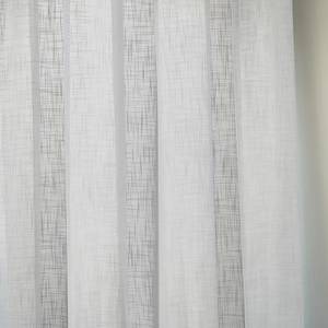 Gordijn Softy polyester - Grijs - 140 x 160 cm