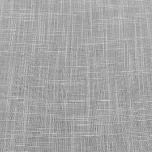 Vitrage Softy polyester - Grijs - 140 x 225 cm