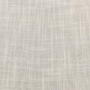 Rideau à œillets Softy Polyester - Blanc laine - 140 x 245 cm