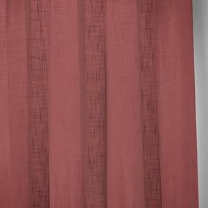 Vitrage Softy polyester - Bessenkleurig - 140 x 160 cm