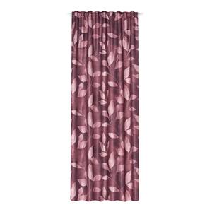 Verdunkelungsvorhang Ateka Polyester - Bordeaux - 135 x 245 cm