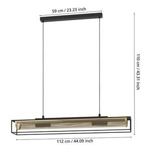 Luminaires suspendus NOHALES Noir - Métal - 170 x 150 x 112 cm