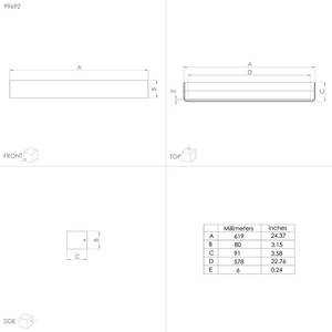 Wandleuchte Sania Stahl / Polycarbonat - 1-flammig - Silber