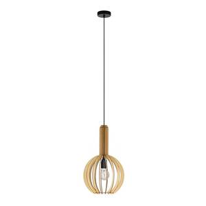 Pendelleuchte Velasco Stahl / Holzwerkstoff - 1-flammig - Beige