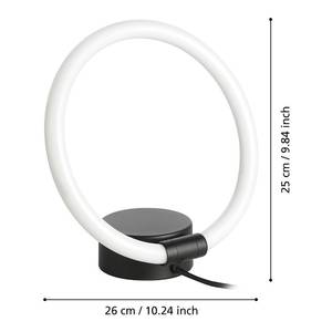 Tischleuchte Caranacoa Stahl / Polycarbonat - 1-flammig