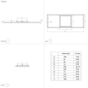 Deckenleuchte Calagrano-Z Typ A Stahl / Aluminium / Polycarbonat - 1-flammig