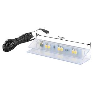 Set di 2 luci a LED Solea Polivinile - Trasparente